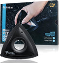Analan Mini Pet Hair Remover for Car Detailing Dog Hair Tool Brush(Black) | Deep Cleaning, Reusable Rubber, Gentle on Fabrics, Triangle Design For Car Interiors, Couch, Rugs, Carpet, Mats & Furniture