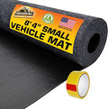 Armor All Premium Original Small Vehicle Garage Floor Mat, (8'4” x 7'4"), Protects Surfaces, Transforms Garage, Absorbent/Waterproof/Durable (Includes Double Sided Tape) (USA Made) (Charcoal)