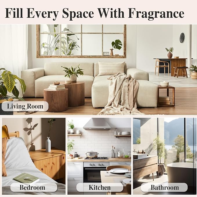 PHATOIL 3.38FL.OZ Almond Vanilla Fragrance Oils for Aromatherapy, Essential Oils for Diffusers for Home, Perfect for Diffuser, Yoga, Skin Care, DIY Candle and Soap Making - 100ml | Long Lasting Scented Oils For Humidifier, Air Freshener, DIY Soap Candl...