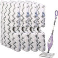 F Flammi Heavy-Duty Steam Mop Replacement Pad for Shark Steam Pocket Mop S3501 S3601 S2901 S2902 S3550 S3801 S3901 SE450 S3601D S3901D for All Hard Floors Soft Scrub Mop Pad for Shark