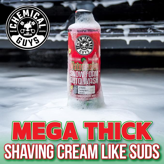 Chemical Guys, Watermelon Snow Foam Car Wash Soap for Foam Cannons, 64 oz