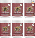 Magic Cherry Scented Heavy Duty Cleaning Wipes - Dual Sided Hand & Surface Shop Towels | Professional-grade Cleaning | Waterless | Cleans Grease, Oil, Dirt, & more (6 Pack | 420 Sheets Total)