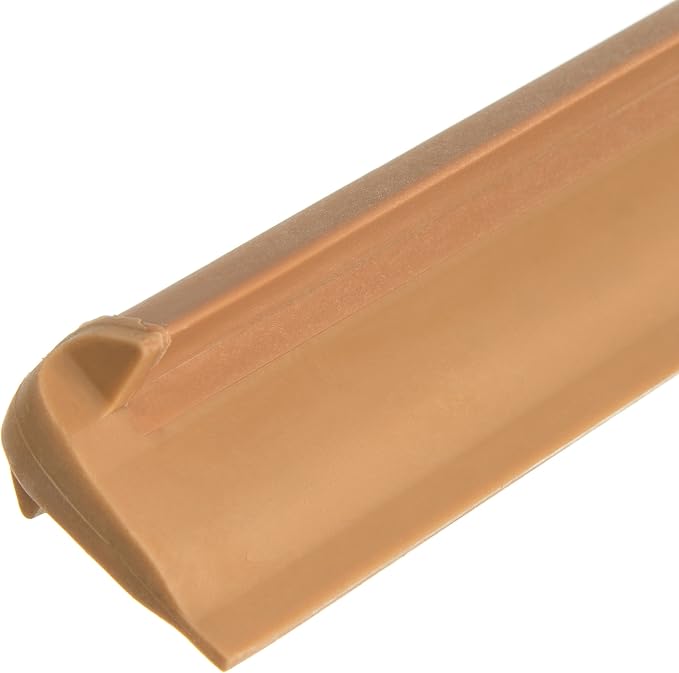 SPARTA 3656725 Plastic Floor Squeegee, Shower Squeegee, Heavy Duty Squeegee With Rubber Blade For Windows, Glass, Shower Doors, Floors, Windshields, 20 Inches, Tan, (Pack of 6)