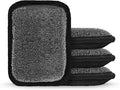 MEKER Grill Brush Bristle Replacement Pad, Ultra Safe Cleaning, Grill Cleaner Pad, Grill Brush Replacement Pad, 4 PCS