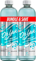 Oh Yuk Hot Tub Cleaner (2 Pack) – Hot Tub Jet Cleaner for Pipes & Jets | Spa Jet Cleaner for Plumbing lins | Deep Clean Spa Pipe Flush Cleaner for Indoor & Outdoor Spas, Swim Spas & Inflatable Tubs