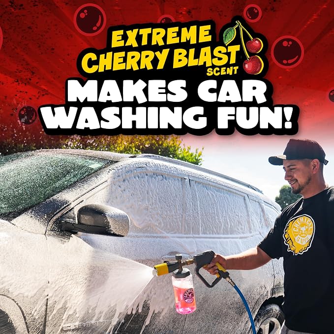 Chemical Guys, Maxi Suds II Foaming Car Wash Soap, Cherry Scent, 16 fl oz