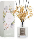 Reed Diffuser Set,3.38 fl oz (100 ml) - Clean Cotton Oil Diffusers with 8 Reed Sticks, Home Fragrance Reed Diffuser for Bathroom Shelf Decor