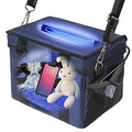 UV Sanitizer Box, 12L Ozone Portable Sanitizing and Cleaning Machine with 3-Level Timer, Foldable UV Cleaner Box for Toys, Mask, Towel, key Etc. UV Boxes with Ozone