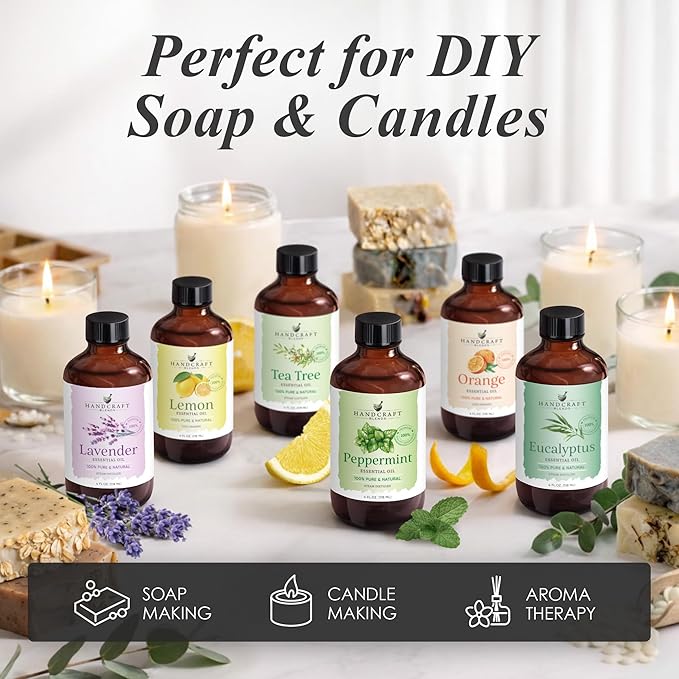 Handcraft Blends Frankincense Essential Oil – 1 Fl Oz – 100% Pure and Natural – Premium Grade Essential Oil for Diffuser and Aromatherapy, Skin, Massage, Candle and Soap Making Fragrance