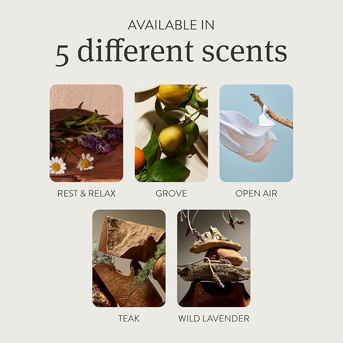 Drift Home Scent Diffuser Refills in Rest & Relax (2 Refills) - Adjustable and Long Lasting Diffuser Aroma - Clean Ingredients, Pet Safe, Device Not Included