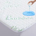 GOONIK King Mattress Protector, Breathable Bamboo Viscose Waterproof King Size Mattress Pad Cover with 6-18 inches Deep Pocket