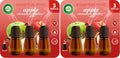 Air Wick Essential Mist Refill,Apple Cinnamon Medley,Essential Oils Diffuser,Air Freshener,Fall scent,Fall decor,(Pack of 6)