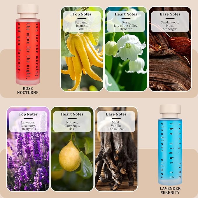 Ikeda Reed Diffuser Gift Set: 4 Luxury Scents with Eucalyptus | Home Fragrance Oils for Bedroom Bathroom Office Living Room Scents for Relaxation Focus Mood Luxury Gift Set