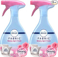 Febreze Fabric Spray Air Freshener, Odor-Fighting Fabric Refresher, Sneaker Balls Alternative, Couch Cleaner, Linen Spray, Multi-Use, Downy April Fresh Scent, 23.6 fl oz (Pack of 2)