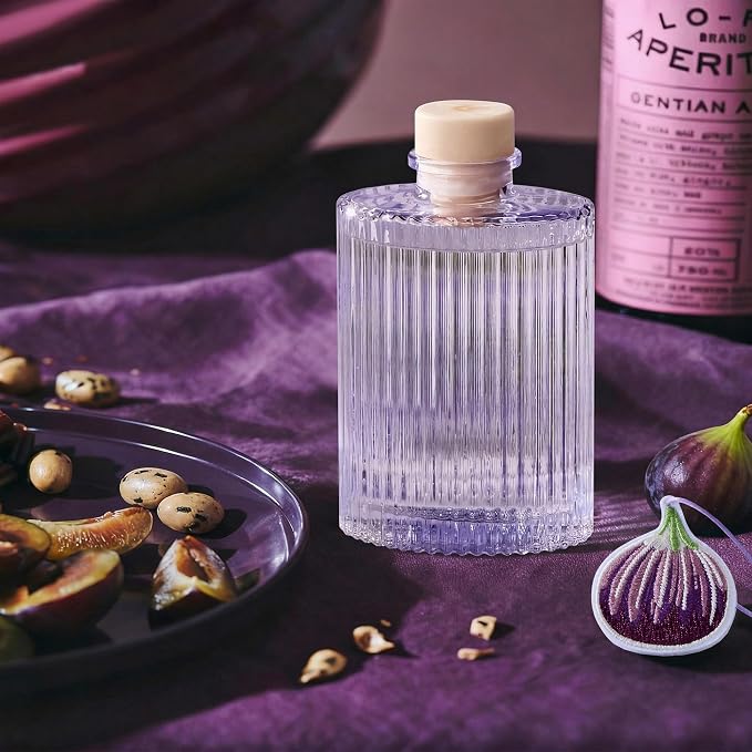 Reed Diffuser, Fig Blossom Scent Oil Diffuser, 6.09 fl oz | 8 Reeds, Long-Lasting Home Fragrance, Bathroom Bedroom Shelf Decor & Gifts