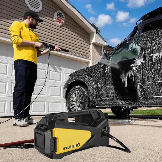 Battery Powered Water Transfer Pump, Cordless Power Washer Compatible DeWalt 18-20V, 2Ah-5Ah Battery, Cordless Water Pump, Self-Priming RV Water Pumps, Pressure Pump 50FT Head(Not include Battery)