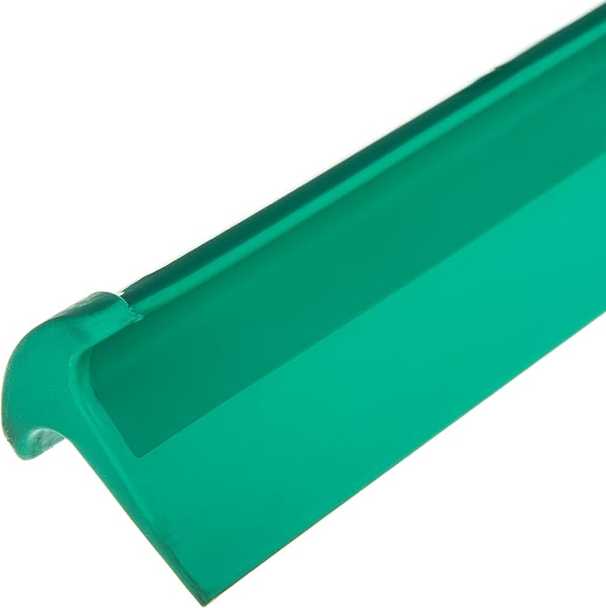 SPARTA 3656709 Plastic Floor Squeegee, Shower Squeegee, Heavy Duty Squeegee with Rubber Blade for Windows, Glass, Shower Doors, Floors, Windshields, 20 Inches, Green, (Pack of 6)