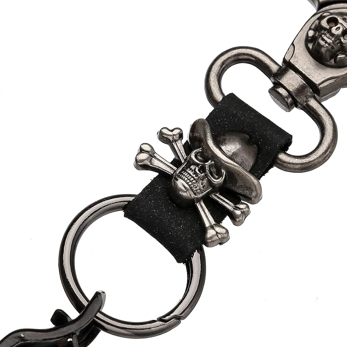 Heavy Duty Glove & Hat Clip with Carabiner, All-Metal Spring Clamp Work Glove Holder for Tool Belt, Harness, Backpack