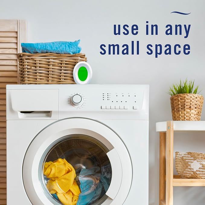 Febreze Bathroom Air Freshener, Odor-Fighting, Plug in Alternative, White, Air Fresheners for Small Spaces in Home, Bathroom, Kitchen, & Closet, Pet & Litter Box Odor Fighter, Gain Original Scent, 4ct