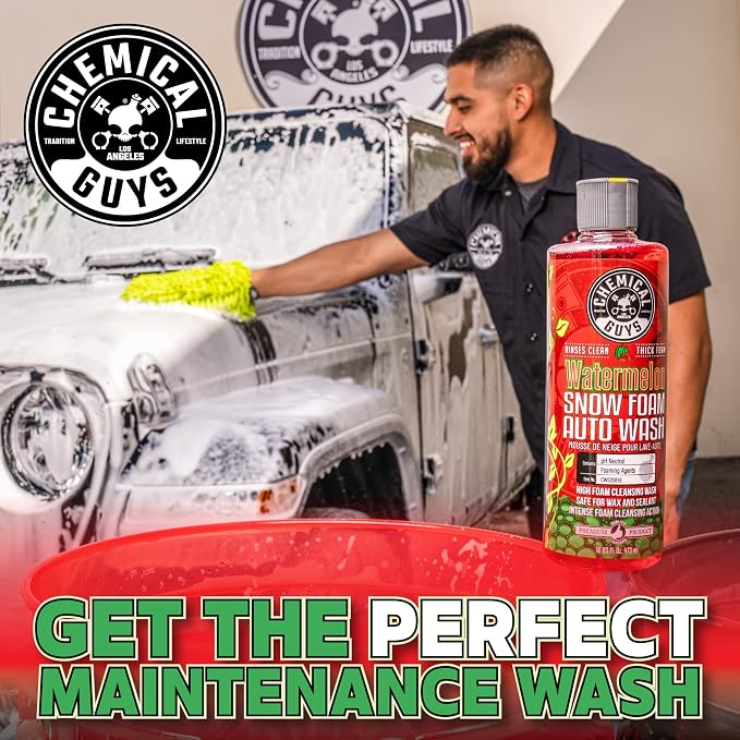Chemical Guys, Watermelon Snow Foam Car Wash Soap for Foam Cannons, 64 oz