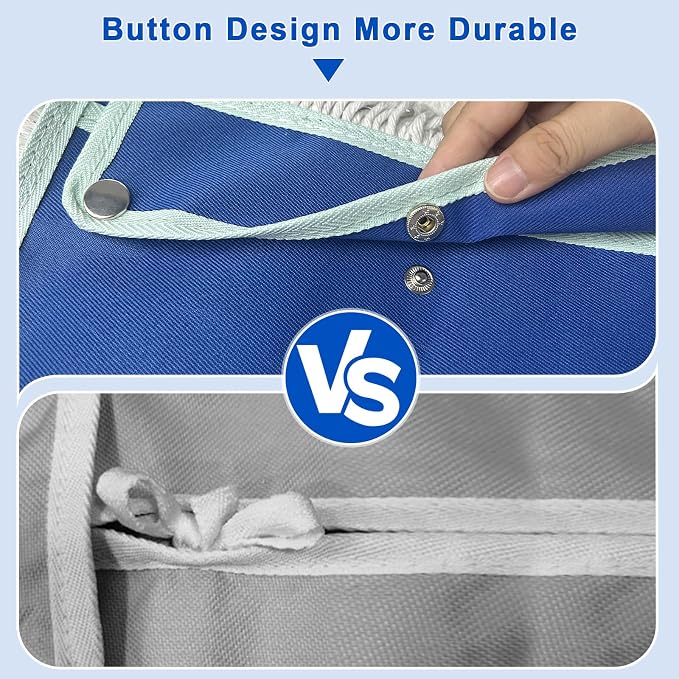 36" Dust Mop Replacement Pad: 2 Pack | Fit 36" Commercial Dust Mop/Broom, Durable Thick Washable Cotton, Dry Mop Head, For Hardwood Tile Schools Offices Industrial