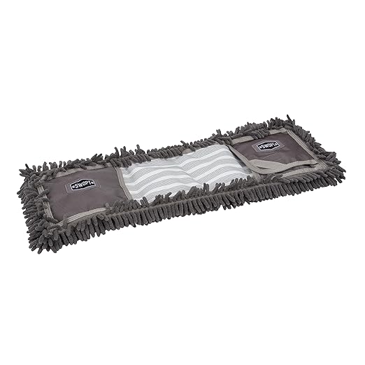 SWOPT 24” Microfiber Dust Mop Refill – Microfiber Cleaning Pads for Use on Wood, Laminate, Tile – Interchangeable with All SWOPT Cleaning Products for More Efficient Cleaning and Storage