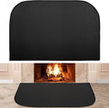 INNO STAGE Fireplace Rugs Blanket Fire Resistant 24 X 36 X 0.04 Inch | D Shape, Fire-proof Hearth Mat Carpet, Protector in Front of Stove, Decks, Indoor, Outdoor, Fire Pit, Grill&Floor