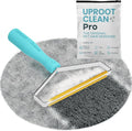 Uproot Clean Pro Pet Hair Removal Tool - Multi-Fabric Edge, Carpet Rake | Reusable Special Dog Hair Remover for Couch, Pet Towers, Rugs, Cat Mats, and Trunks & Much More, Patented Design