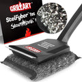 GRILLART Grill Brush Bristle Free, SteamWizards [Safe & Efficient] Grill Cleaner Brush for All Grill Grates, Replaceable Pad BBQ Grill Brush for Outdoor Grill, Grill Accessories, Gifts for Men/Dad
