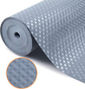 Shelf Liners for Kitchen Cabinets Non Adhesive Drawer Liner EVA Material Cupboard Mat Waterproof Refrigerator Mats Washable Fridge Liner for Cupboard and Desks Shelf Liner 11.8 x 236.2 Inches