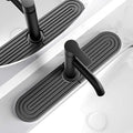 Dreatim Kitchen Faucet Absorbent Mat - Diatomite Stone Sink Tray, Quick Drying, Modern Design - Durable Faucet Drip Mat for Kitchen Sink and Bathroom Counter [17.7" x 3.9", Dark Grey]