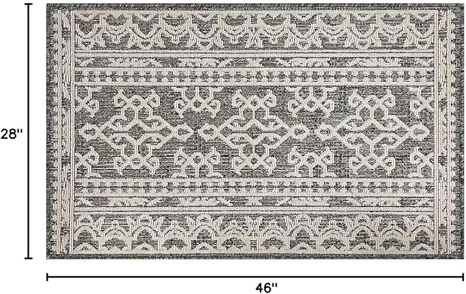 Pilgrim Home and Hearth 19652-1 Area Rugs, 46" x 28", Beautiful