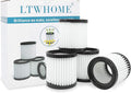 Replacement Ash Vacuum HEPA Filter Fit for Hearth Country Ash Vacuum FCP3552816 Part 411(Pack of 4)