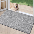 REFETONE Doormat, 36"x59", Indoor, Dark Grey - Absorbent, Non Slip, Machine Washable, Resist Dirt, Low-Profile Entry Rug for High-Traffic Areas
