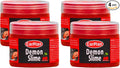 CarPlan Demon Slime 5.6 Oz - Car Interior Cleaner Gel | Putty Removes Dust & Dirt - for Detailing, Cleaning Vents, Cup Holders, Keyboards, Offices | Hot Cherry Scent (Pack of 4)