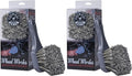 Chemical Guys ACCG09 Wheel Works Medium Duty Wheel & Body Brush, (Safe for Cars, Trucks, SUVs, RVs, Motorcycles, & More) Gray (Pack of 2)