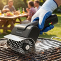 Electric Grill Brush, Cordless Automatic BBQ Power Cleaner | 100 Min Runtime, 304 Stainless Steel Bristles, Removable head, 1100 RPM High-Speed Motor