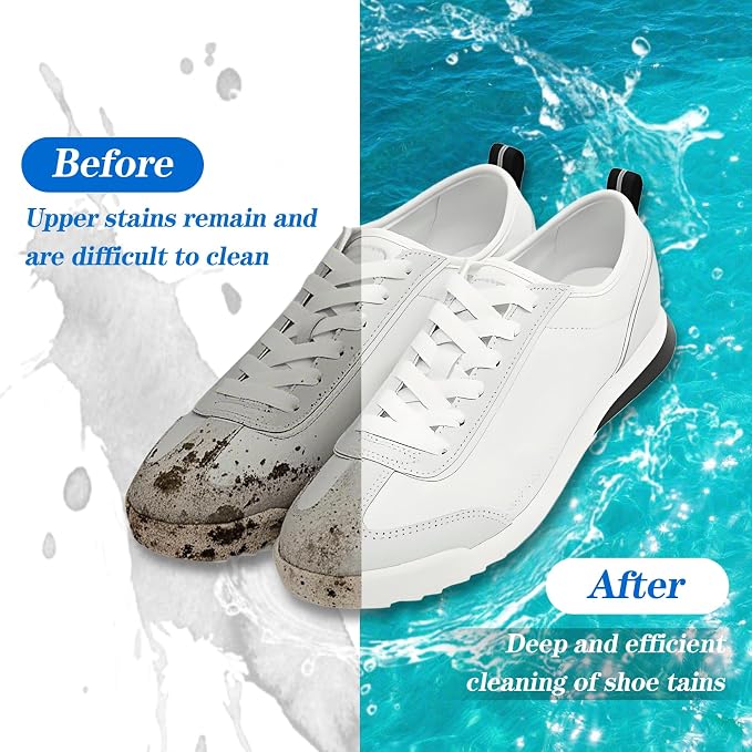 Shoe Washing Machine Bag,Laundry Shoe Bag for Washer and Dryer,Reusable Shoe Cleaning Bag for Sneakers,Tennis Shoes,With Self-locking Zipper, Microfiber Inside,Include Shoe Bag (Pro Blue - 2 Pack)