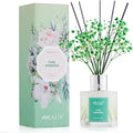 Reed Diffuser Set,3.38 fl oz (100 ml) - Pure Gardenia Oil Diffusers with 8 Reed Sticks, Home Fragrance Reed Diffuser for Bathroom Shelf Decor