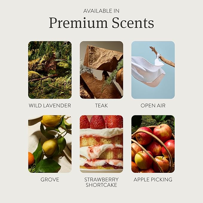 Drift Home Scent Diffuser Starter Kit in Wild Lavender - Adjustable and Long Lasting Diffuser Aroma - Clean Ingredients, Pet Safe