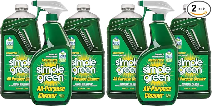Simple Green All-Purpose Cleaner Spray and Refill, Green, 3 Piece Set, Original, 1 Count (Pack of 2)