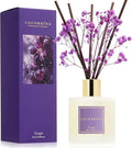 Reed Diffuser - Grape 6.7 fl oz Reed Diffuser with Sticks, Home Bedrrom Bathroom Shelf Decor
