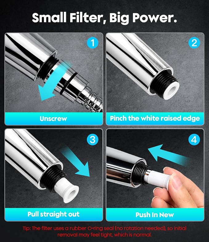 Shower Head with Handheld JOMST- Filtered High Pressure 10 Spray Modes, Built-in Power Wash for Pets&Tile, Magnetic Adjustable Bracket, Anti-Clog Nozzles, Water Softener Removes Chlorine&Hard Water