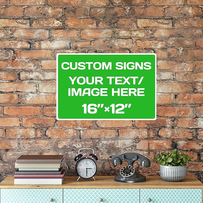 custom metal sign,Aluminum Weatherproof Metal Sign Multiple Sizes Custom Personalized Text And picture Here,hazard sign,garden sign,custom door sign,Customised business signs