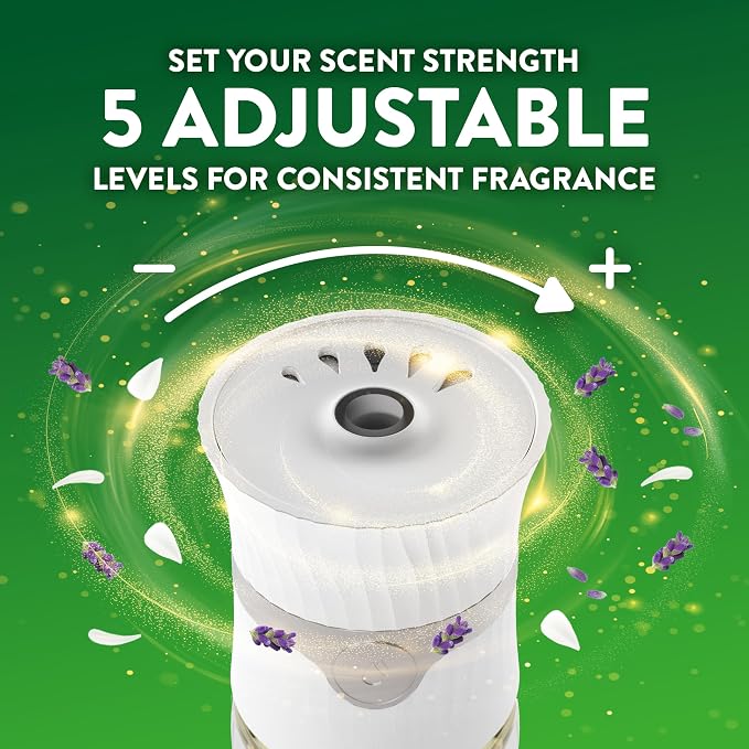 Air Wick Plug in Scented Oil Refill, 3ct, Lavender & Chamomile, Air Freshener, Essential Oils