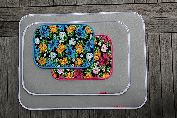 THEQUILTMATE - Premium Ironing Pad, Designed Especially for Quilters and Crafters, Large, Silver, 22in x 29in