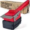 Grill Stripper Bristle Free BBQ Grill Brush for Outdoor Grill Cleaner Tool | Grill Scrubber with Flame-Resistant Steam Sponge & Grill Scraper, Safe Wireless Grill Cleaning Brush - Must-Have Grill Tool