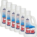 Natural Chemistry First Aid Swimming Pool Enzyme, 2 Liter, 6 Pack | Clear Cloudy Pools Fast, Frees Clogged Filters, Compatible with All Sanitizing Systems
