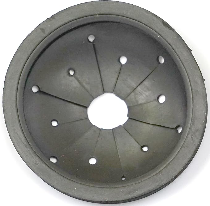 LASCO 39-9057 Whirlaway and Sinkmaster Disposal Replacement Splashguard,Black