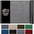 GORILLA GRIP Traffic Guard Door Mat, 60x36, Heavy Duty Welcome Mats, Commercial Office Space Doormat, Waterproof, Fade Resistant, Strong Rubber Backing, Low Profile, Shoe and Boot Scraper, Light Gray